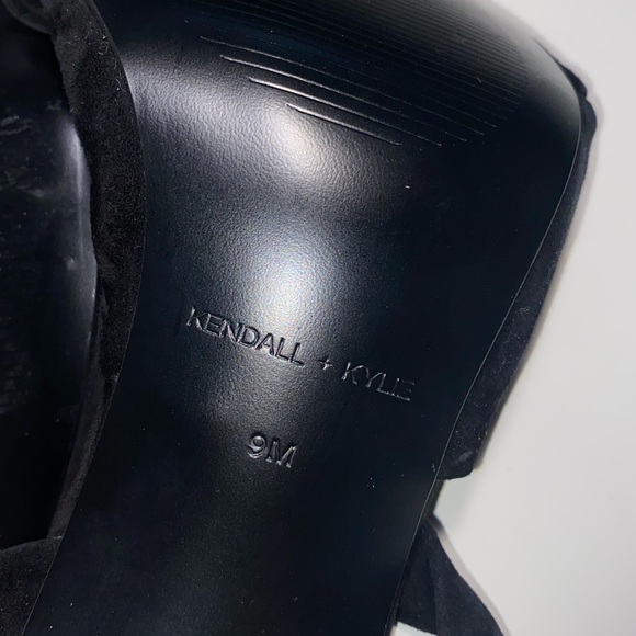 Kendall + Kylie Delilah Light Suede Lace-Up Heels - Picture 5 of 11
